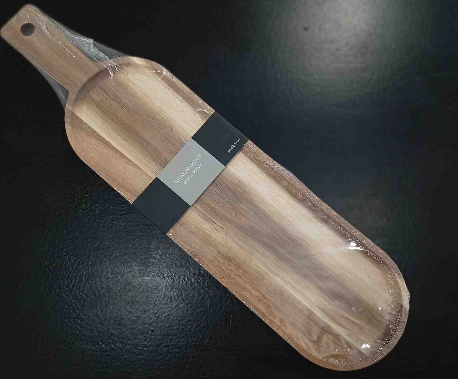 TABLA DE ACACIA PARA SERVIR 50X12.5CM